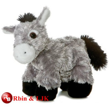 Meet EN71 and ASTM standard ICTI plush toy factory stuffed donkey